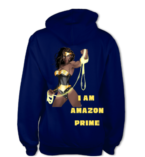 Blue amazon prime hoodie